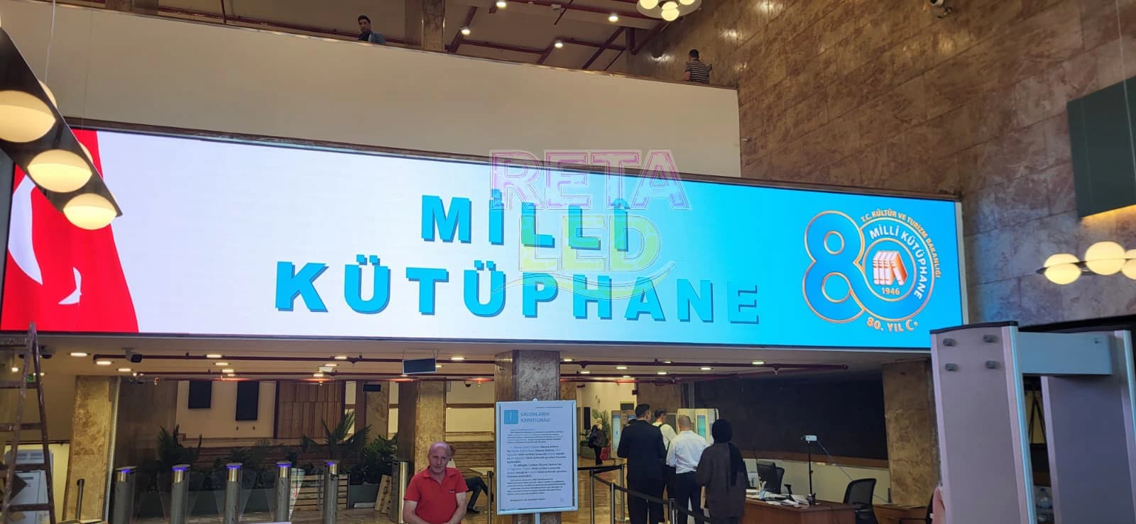 İç Mekan LED Ekran proje uygulaması